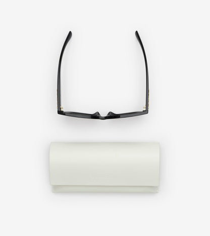 Heritage Square Sunglasses in Black