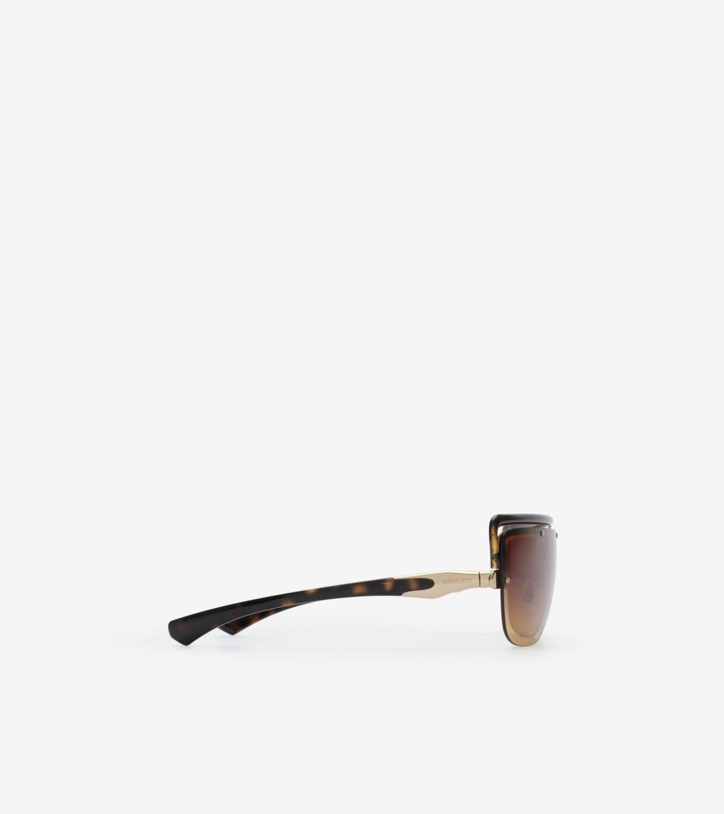 Mask Square Sunglasses in Dark havana
