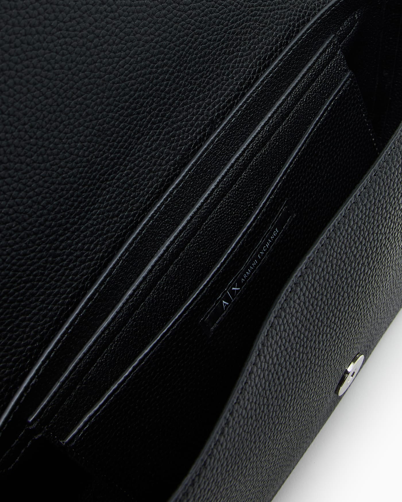 Shoulder bag with pebbled finish for woman
