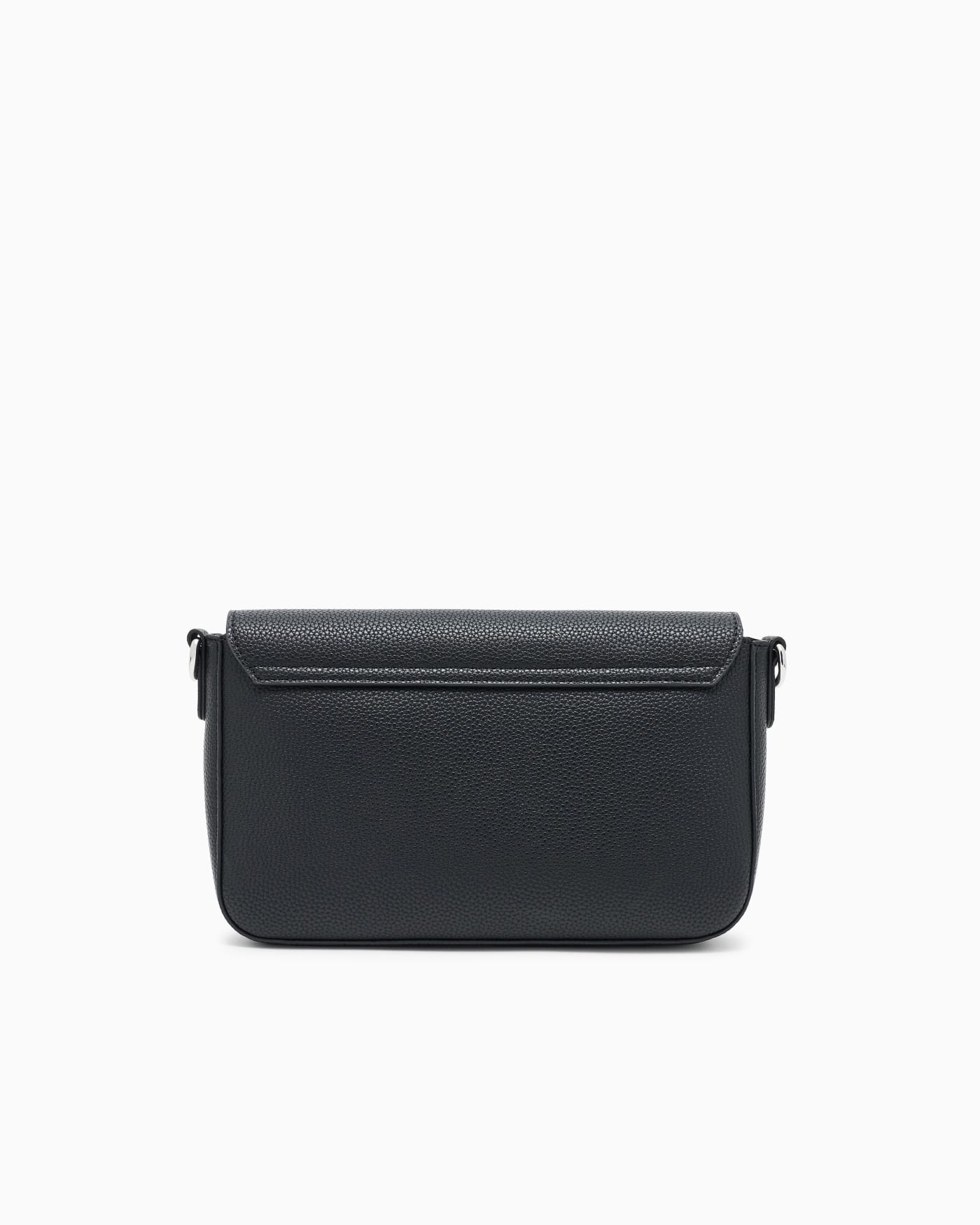 Shoulder bag with pebbled finish for woman