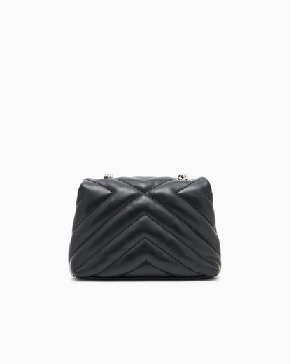 Chevron quilted mini bag woman