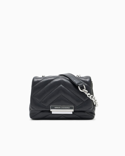 Chevron quilted mini bag woman