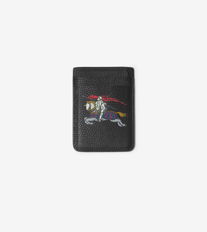 Knight Magnetic Card Case in Black