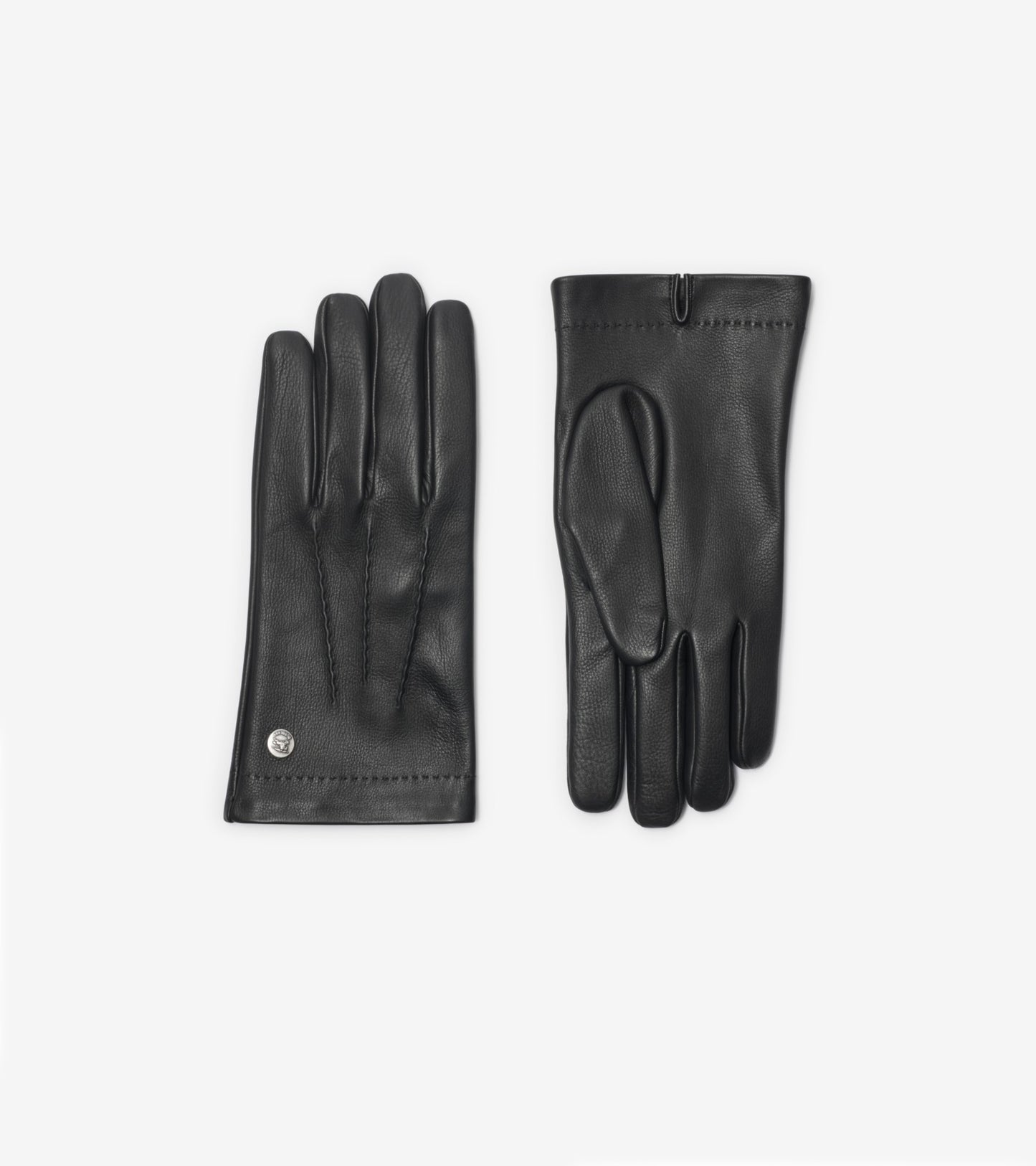Leather Gloves in Black