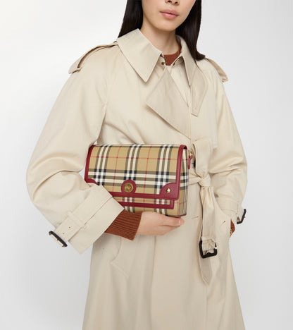 Note Bag in Archive beige/ruby red