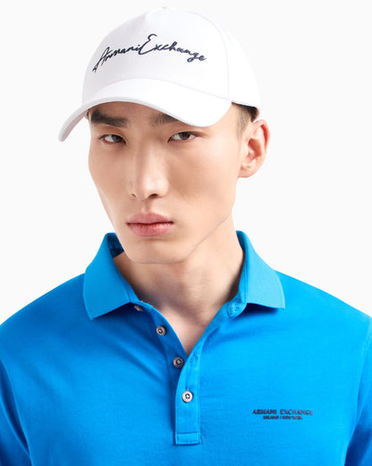 Baseball cap in cotton twill with a curved brim Essential