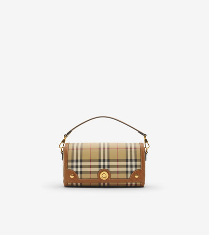 Top Handle Note Bag in Archive beige/ruby red
