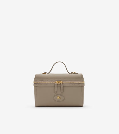Bloomsbury Vanity Bag in Mushroom beige/mallow pink