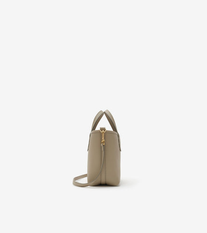 Mini Reversible Bloomsbury Tote in Mushroom beige/mallow pink