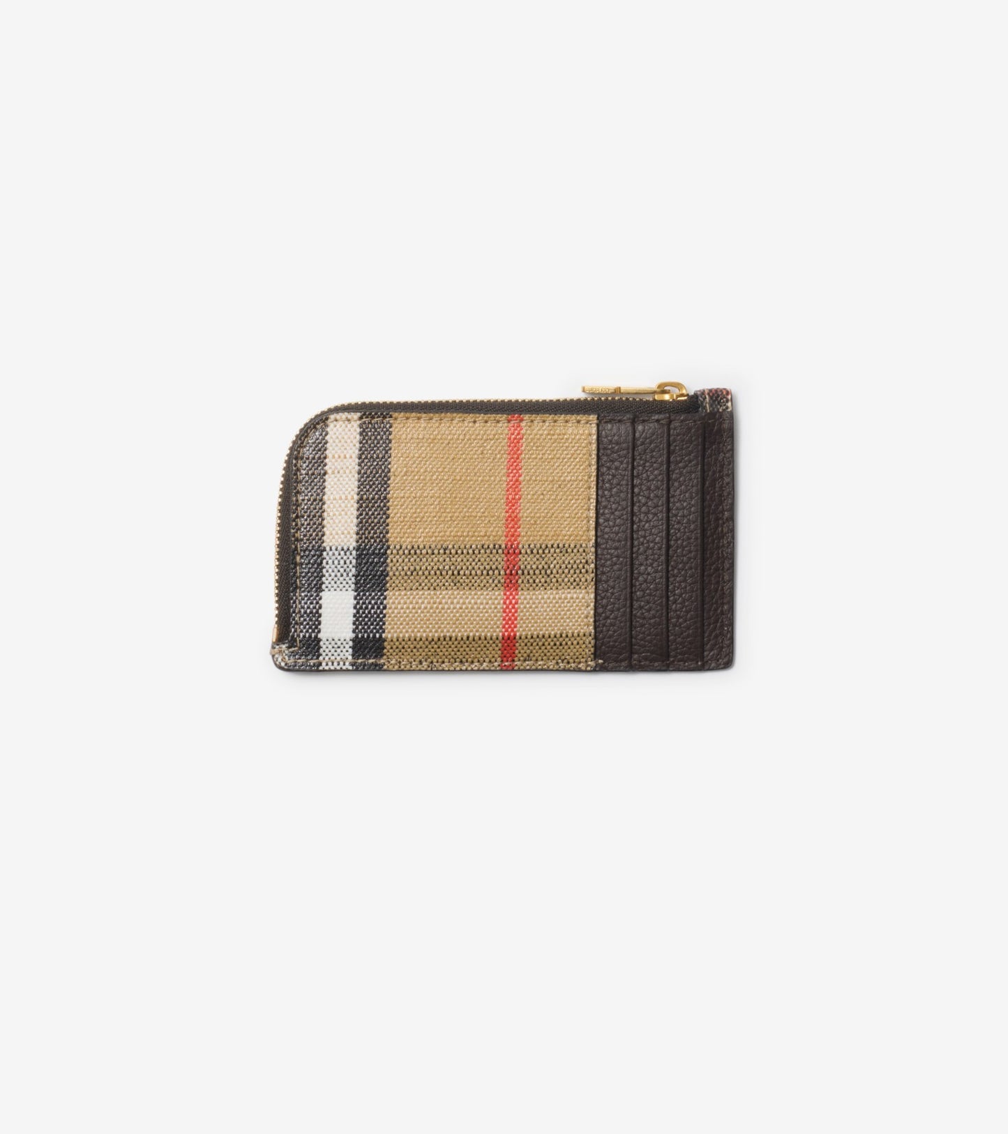 Highlands Zip Card Case in Sand beige