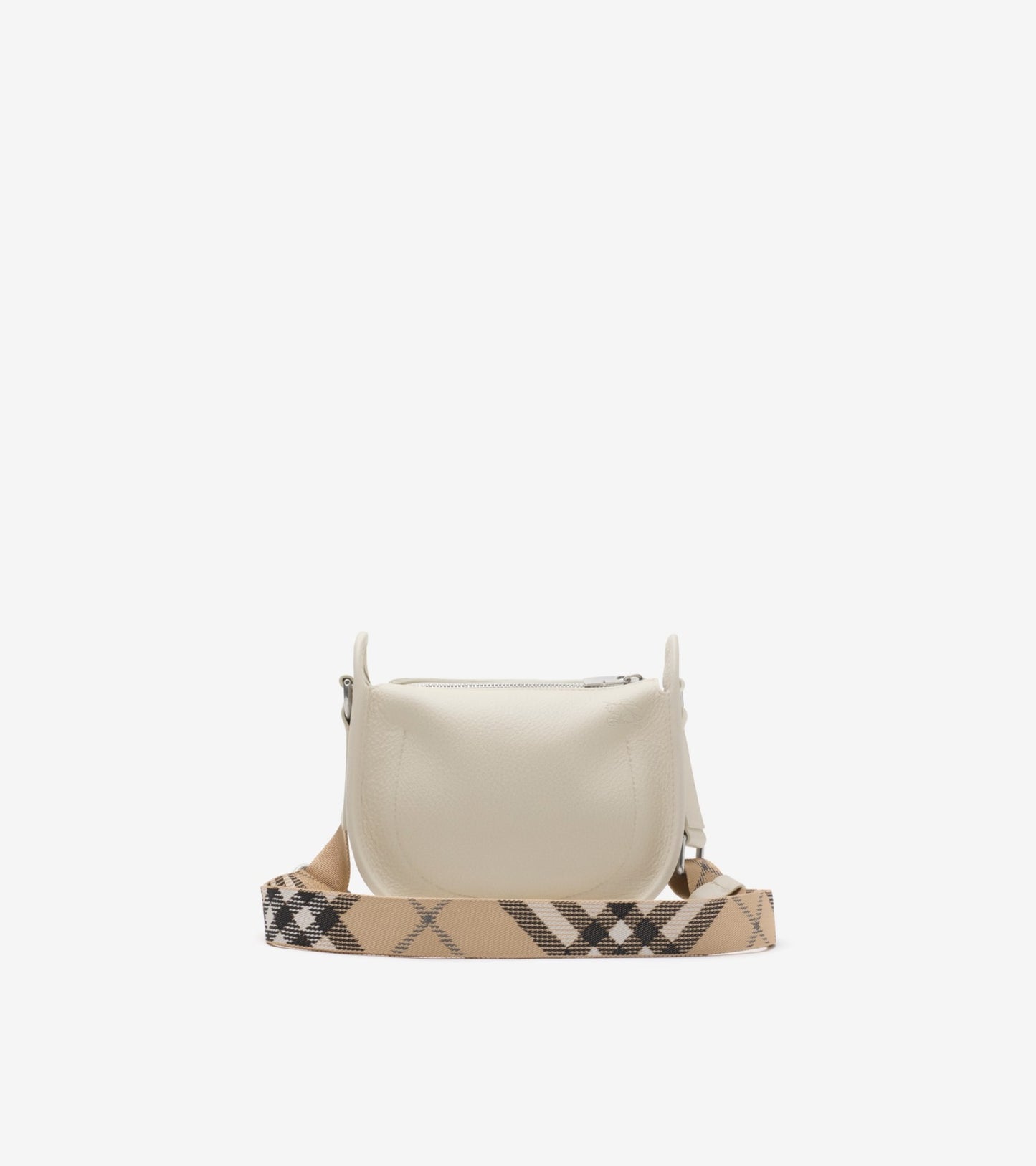 Mini B Clip Messenger Bag in Soap beige