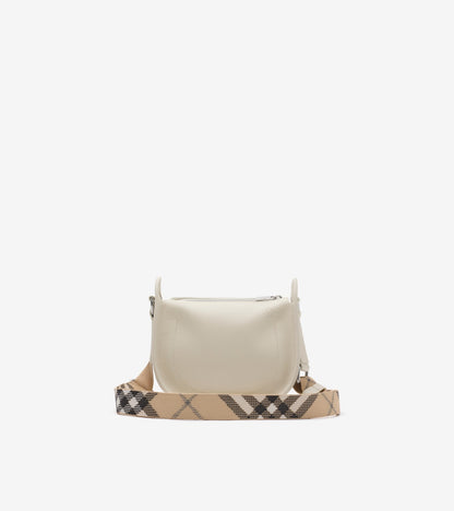 Mini B Clip Messenger Bag in Soap beige