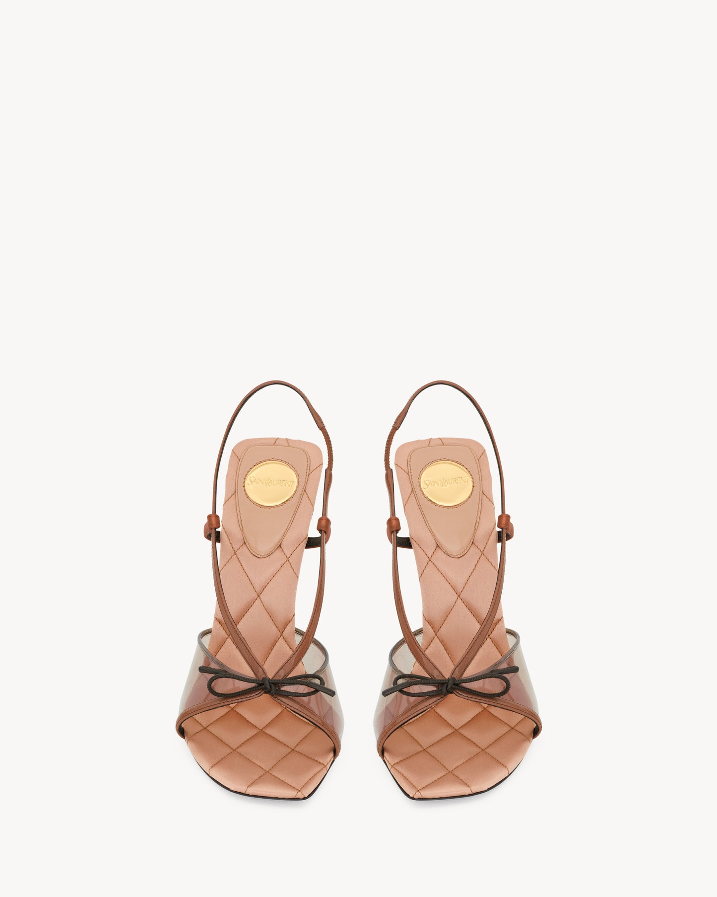 JEAN sandals in TPU and satin