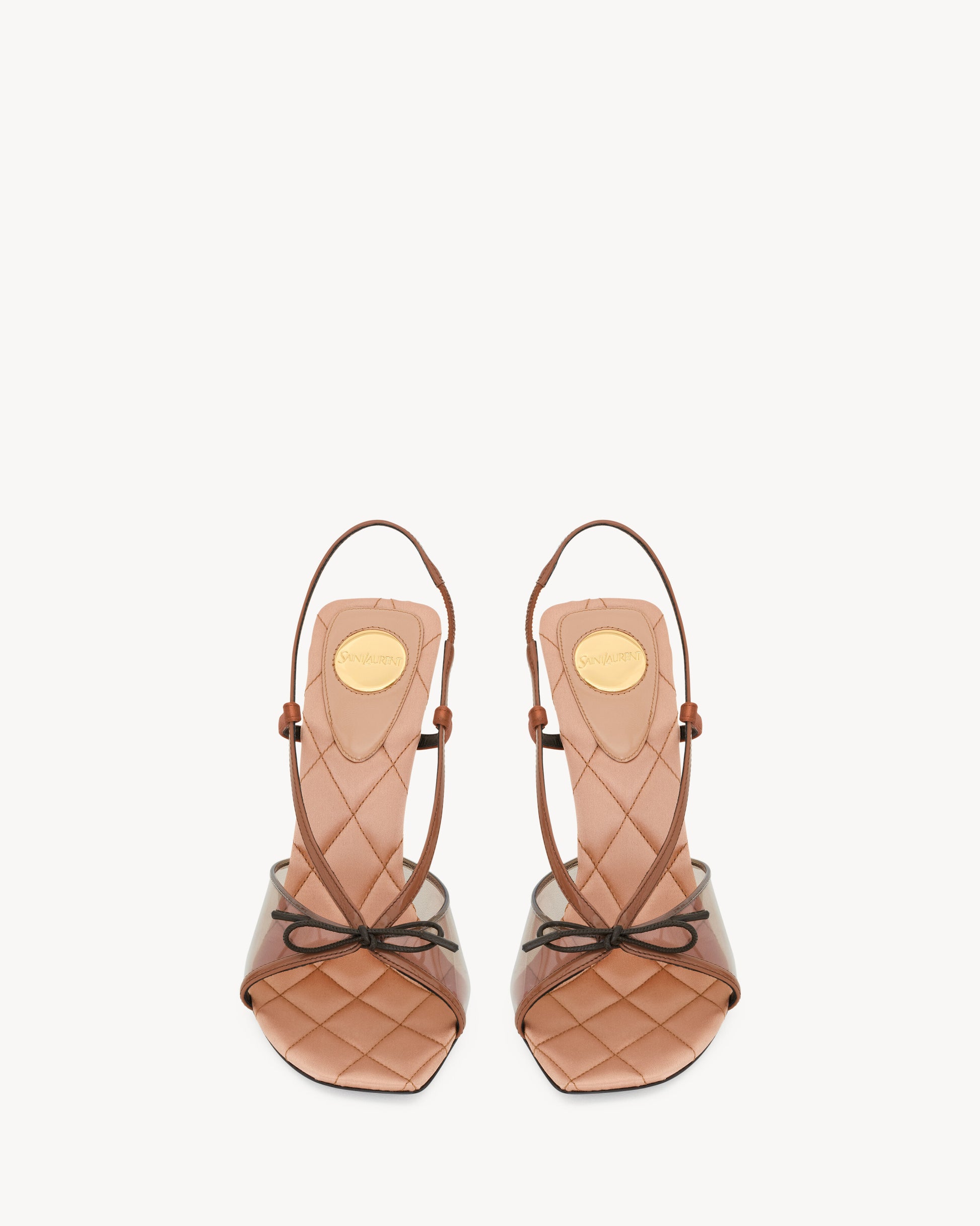 JEAN sandals in TPU and satin