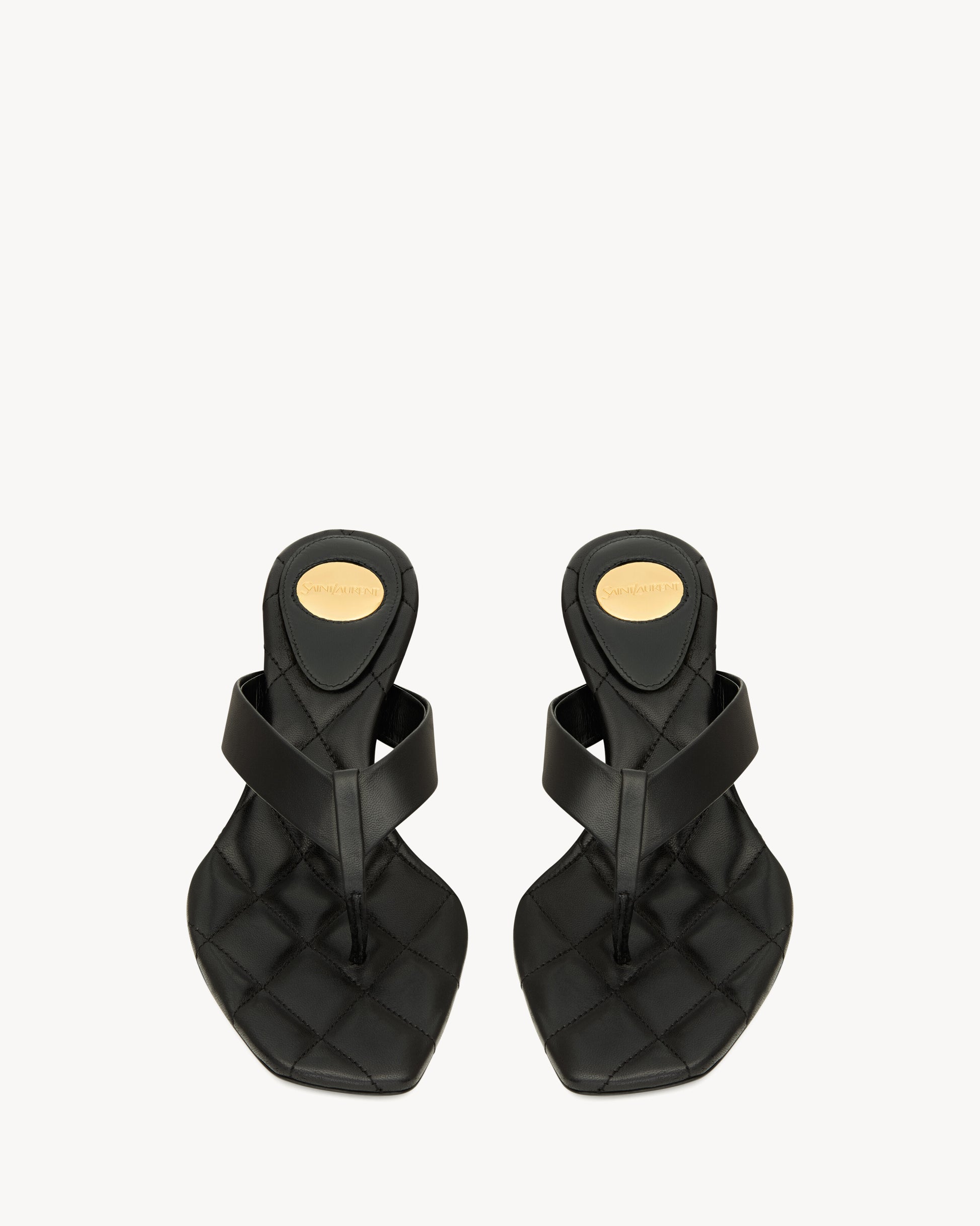 SIP sandals in smooth leather