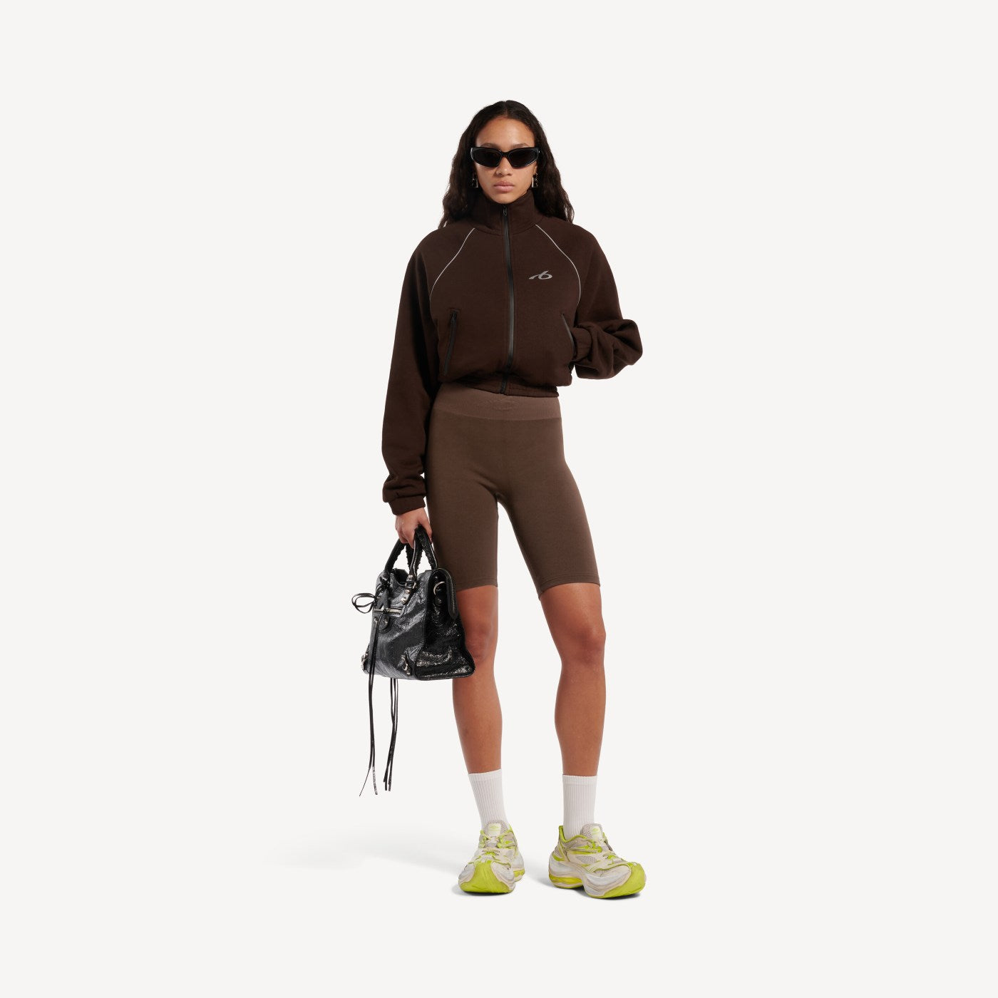 Techwear seamless cycling shorts