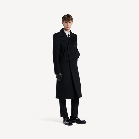 Long double-faced coat
