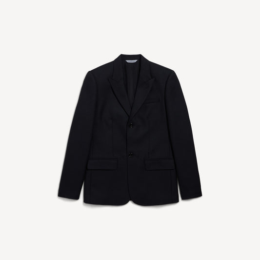 Single-breasted slim fit jacket