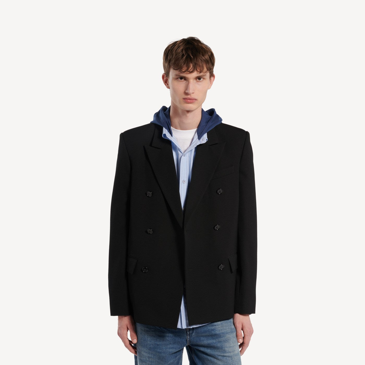 Double-breasted tailored jacket