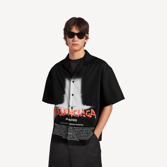 The door bowling short sleeve shirt