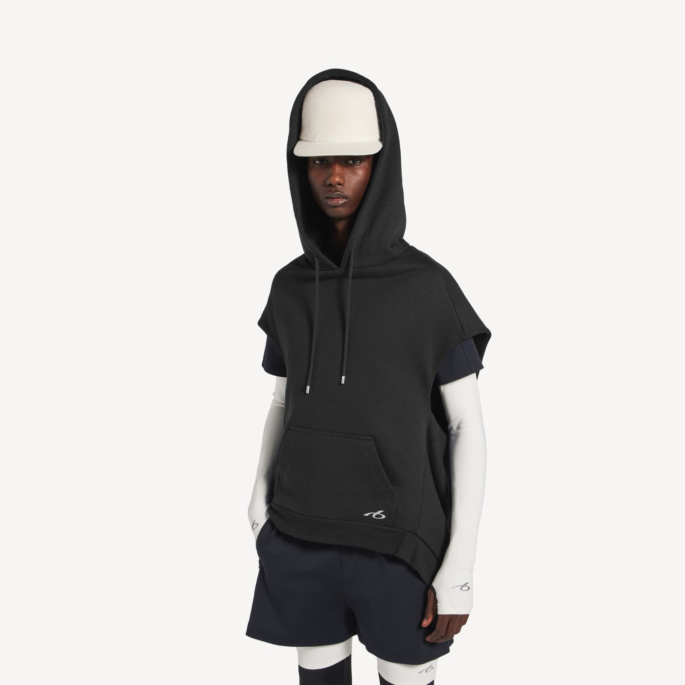 Bodies sleeveless regular fit hoodie