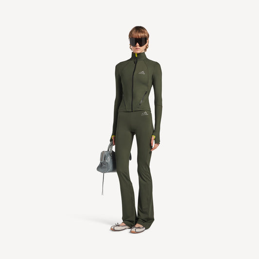 Techwear flared leggings