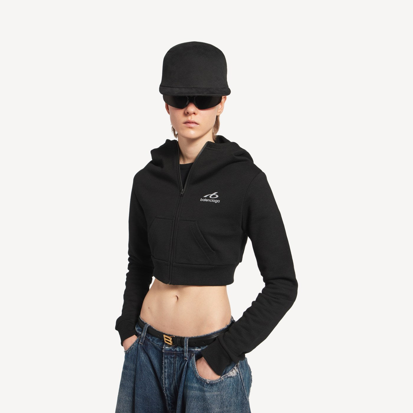 Techwear cocoon hoodie