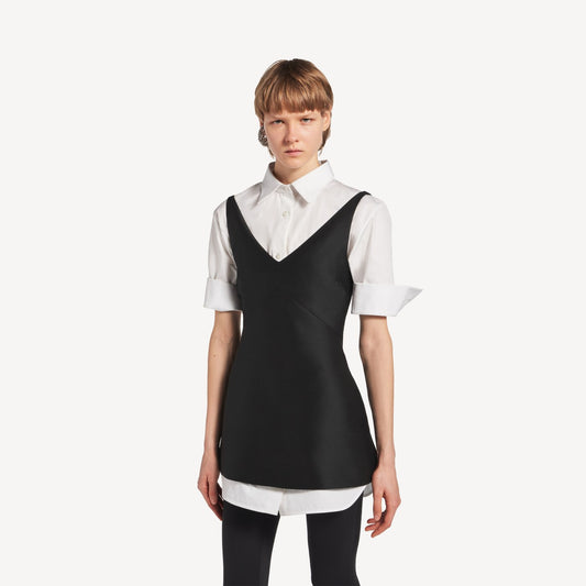 Hybrid shirt dress