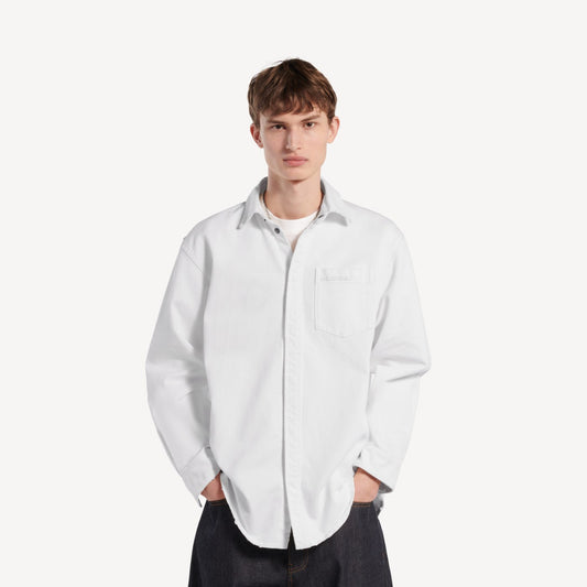 Denim long sleeve shirt