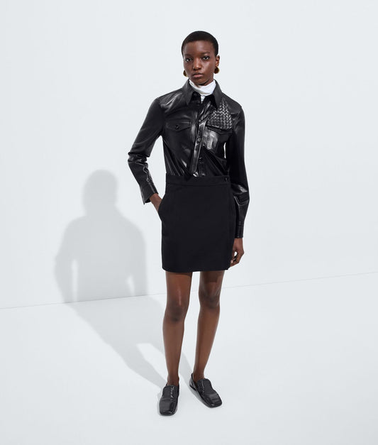 Cotton Gabardine Skirt