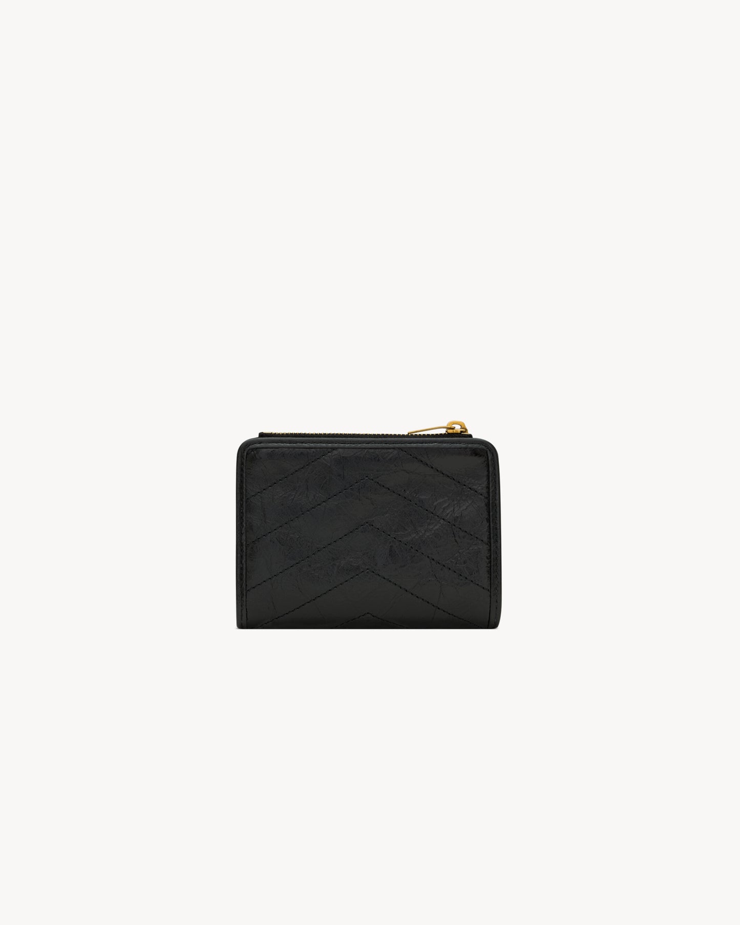 NIKI bi-fold wallet in vintage leather