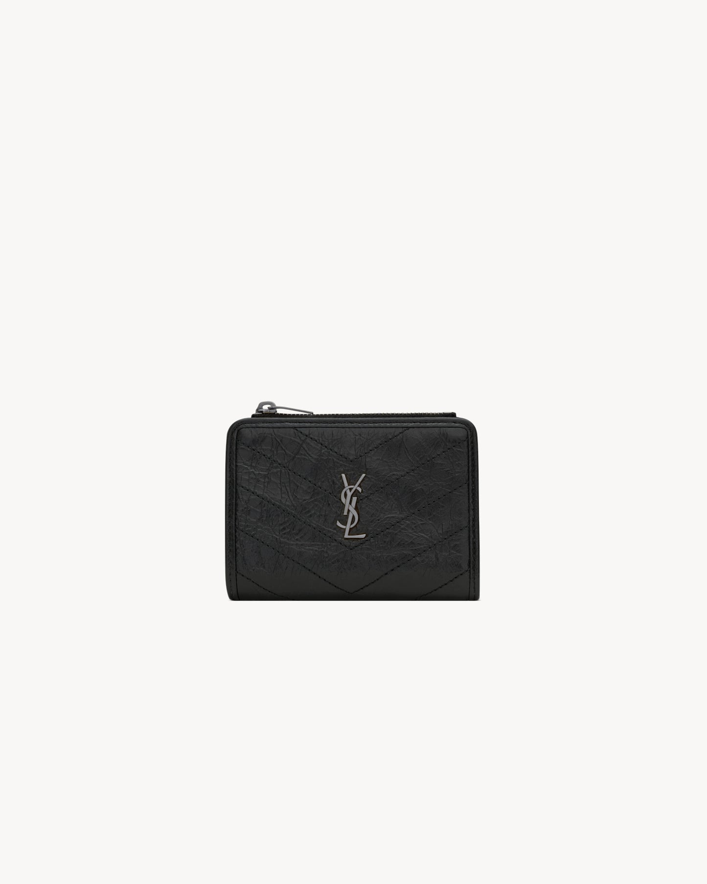 NIKI bi-fold wallet in vintage leather