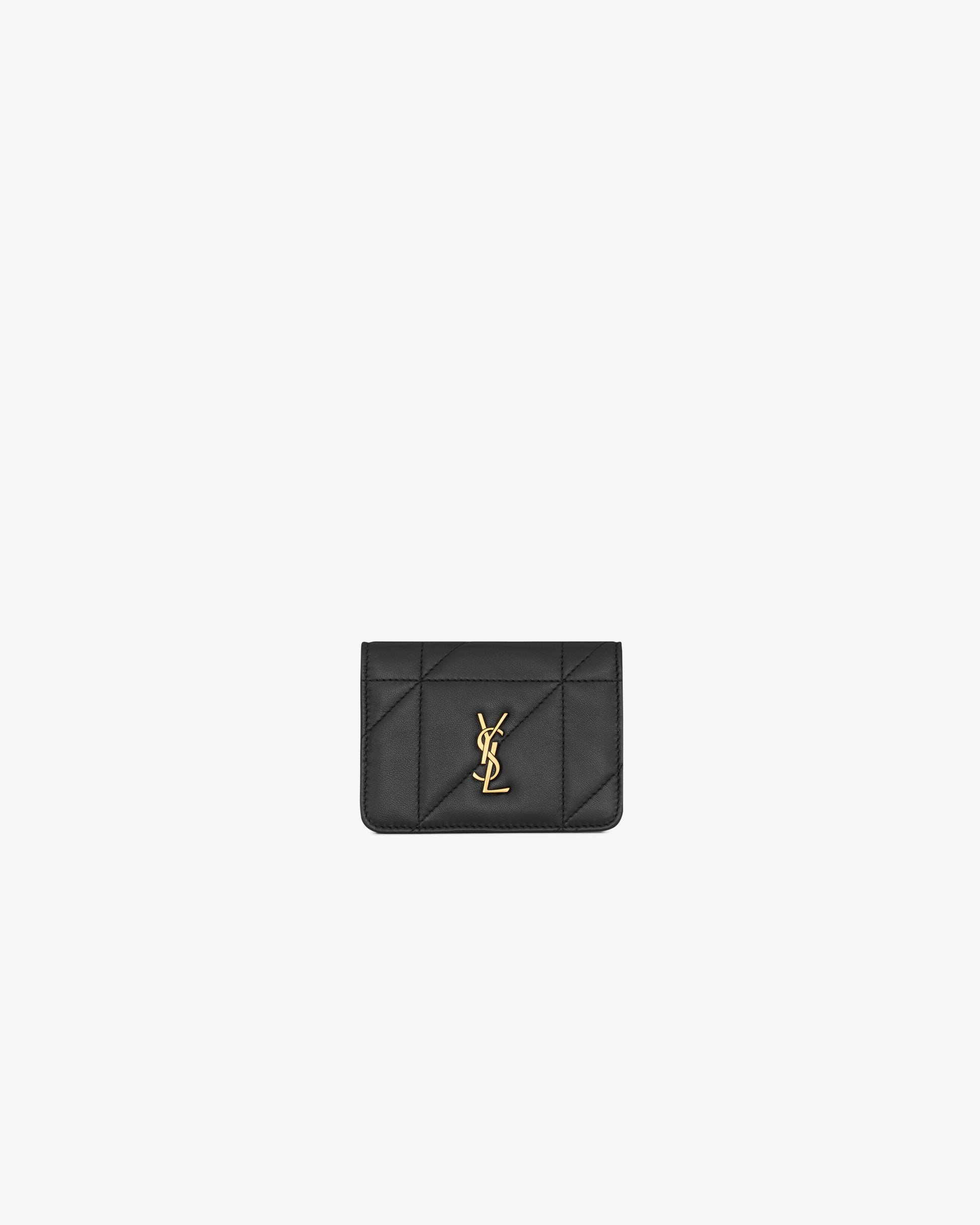 JAMIE bi-fold card case in lambskin