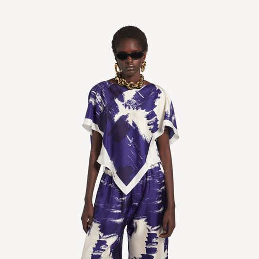Paintbrush cape top