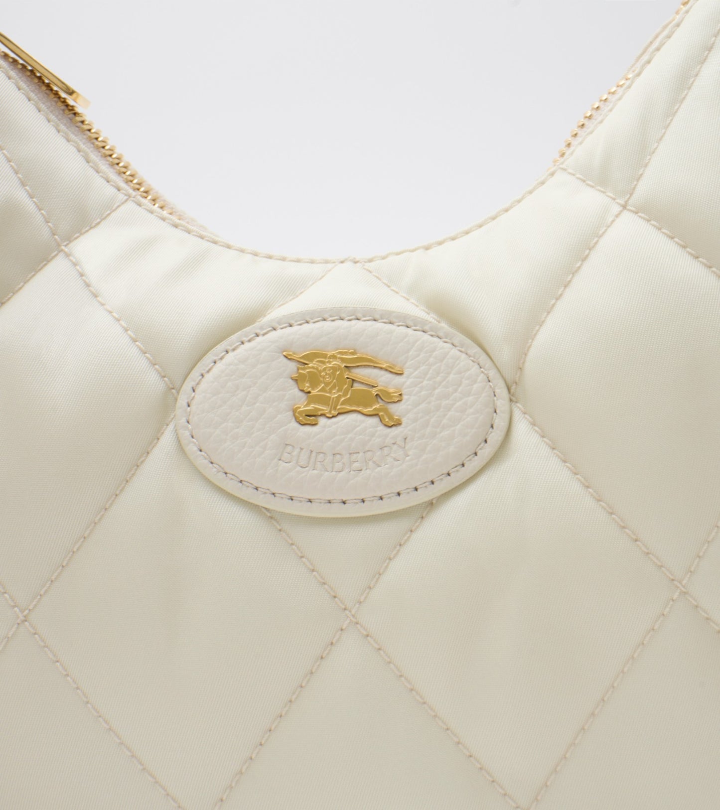 Horseshoe Crossbody Bag in Soap beige