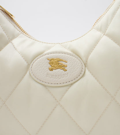 Horseshoe Crossbody Bag in Soap beige