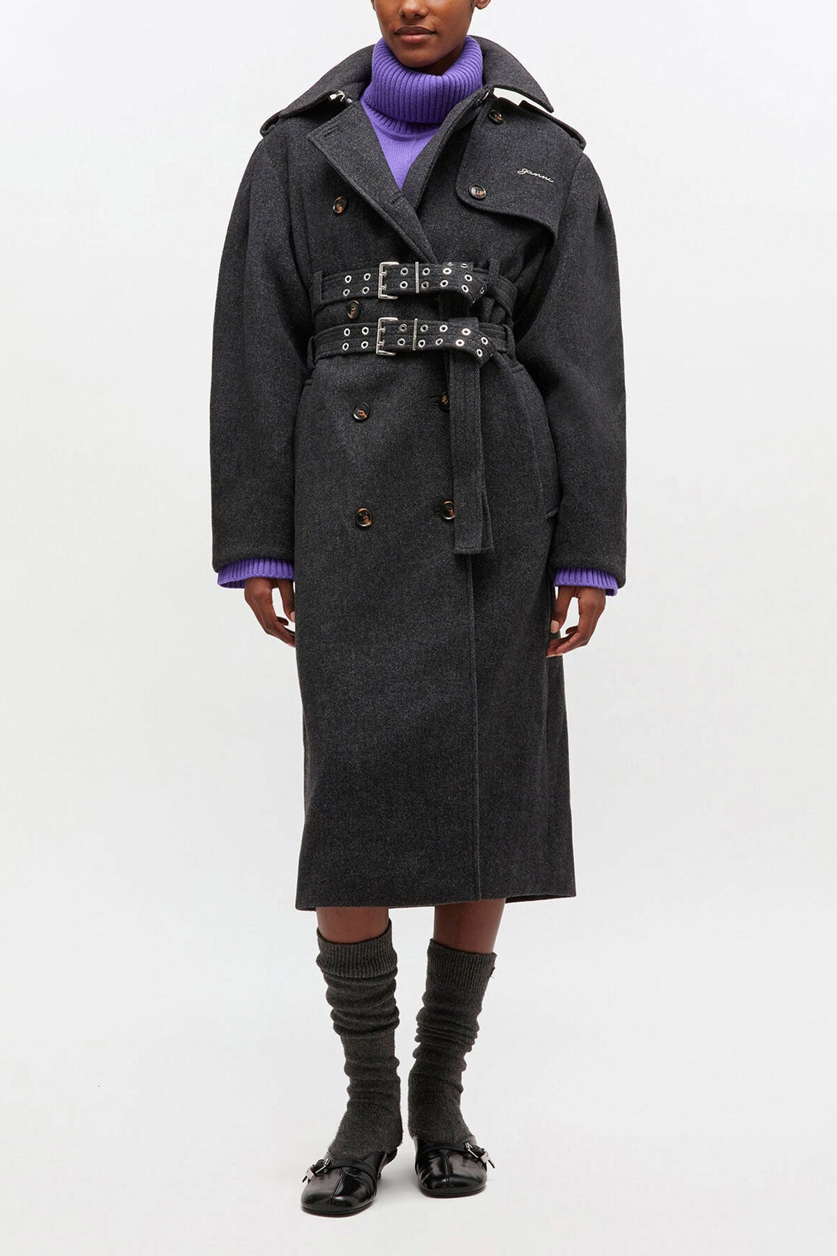 Wool Trench Coat