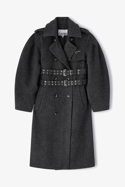 Wool Trench Coat