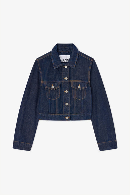 Jacket in Rinse Denim