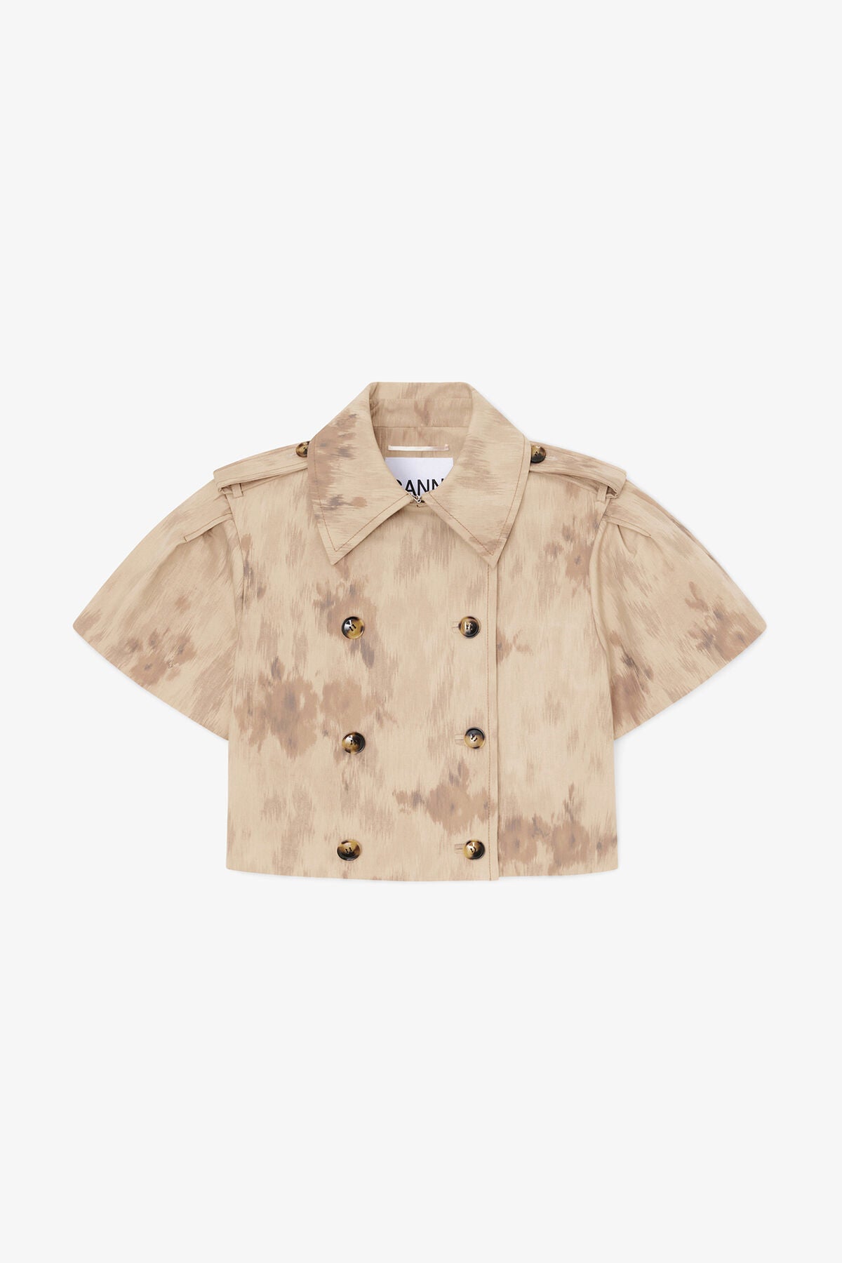 Jacket in Printed Cotton