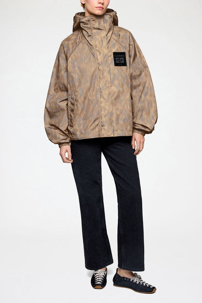 Flyweight Jacket in Printed Nylon