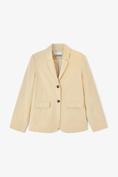 Blazer in Beige Suiting