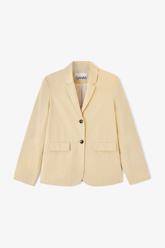 Blazer in Beige Suiting