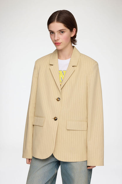Blazer in Beige Suiting