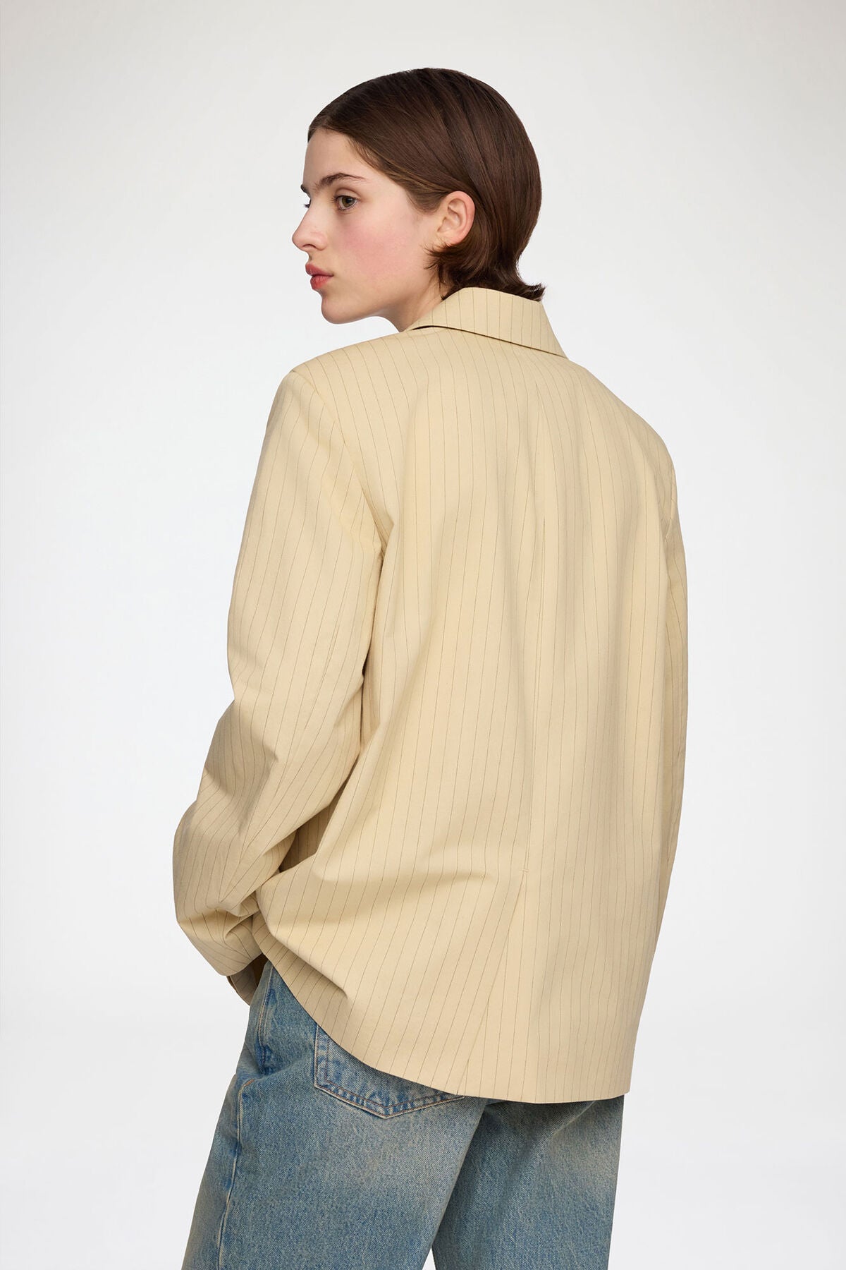 Blazer in Beige Suiting