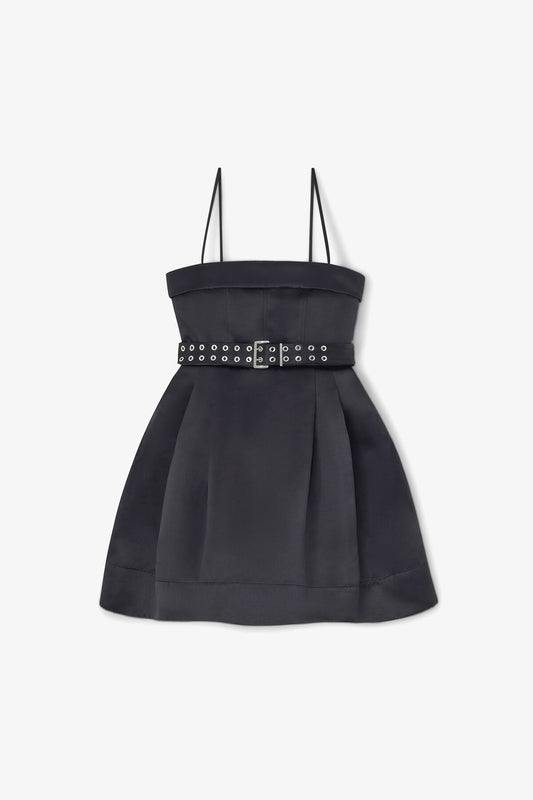 Dress in Black Satin