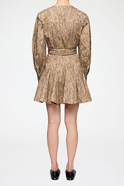 Shirt Dress in Stretch Cotton