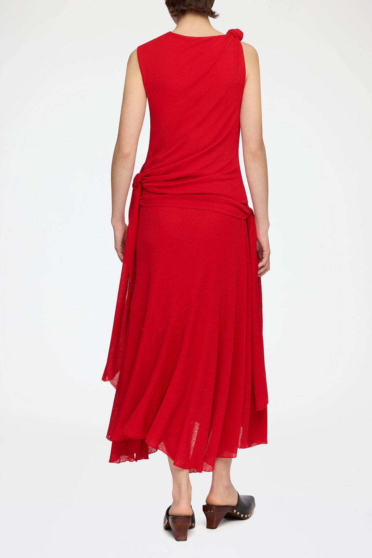 Long Dress in Marl Mesh