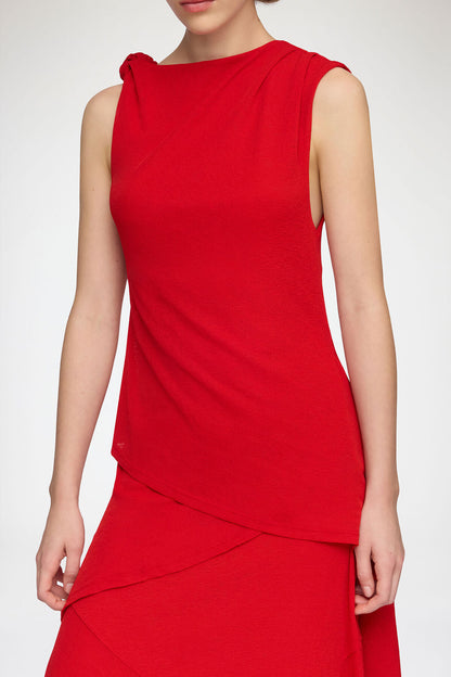 Long Dress in Marl Mesh