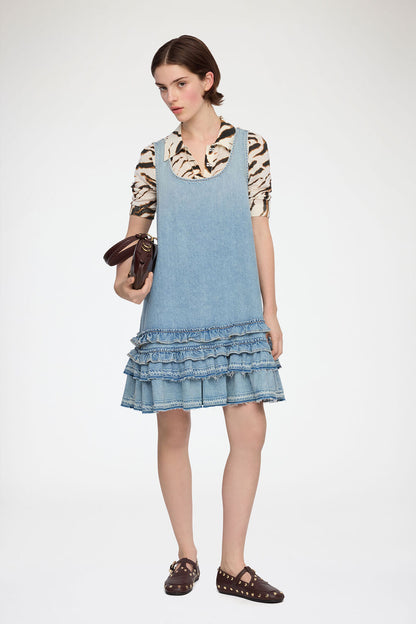 Dress in Lightweight Denim